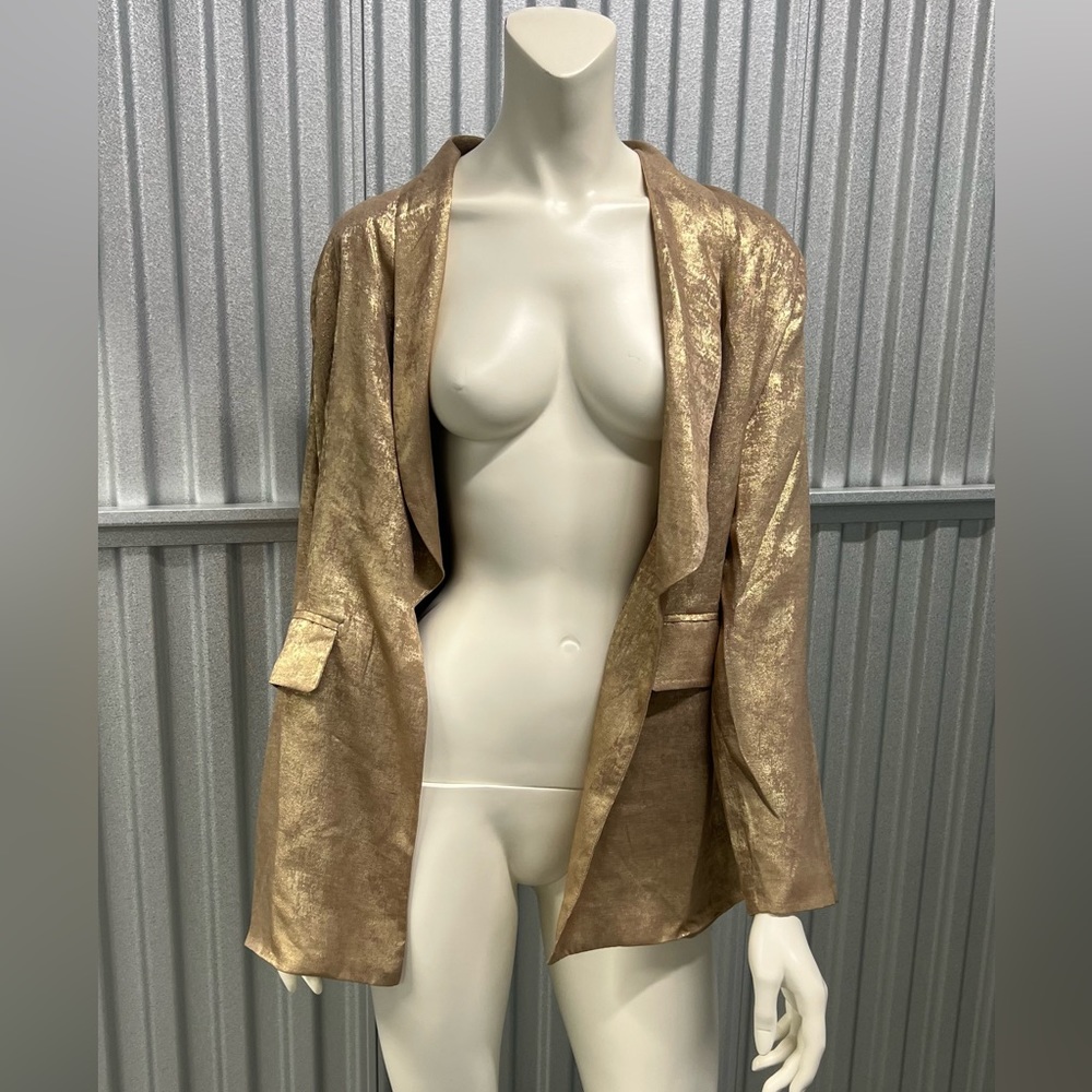 WALDORF GOLD SHIMMER BLAZER